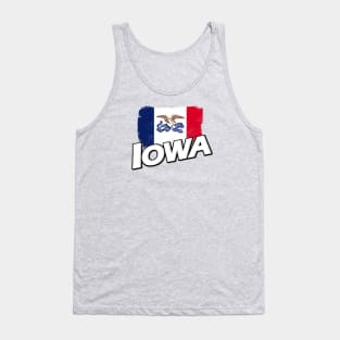 Iowa flag Tank Top